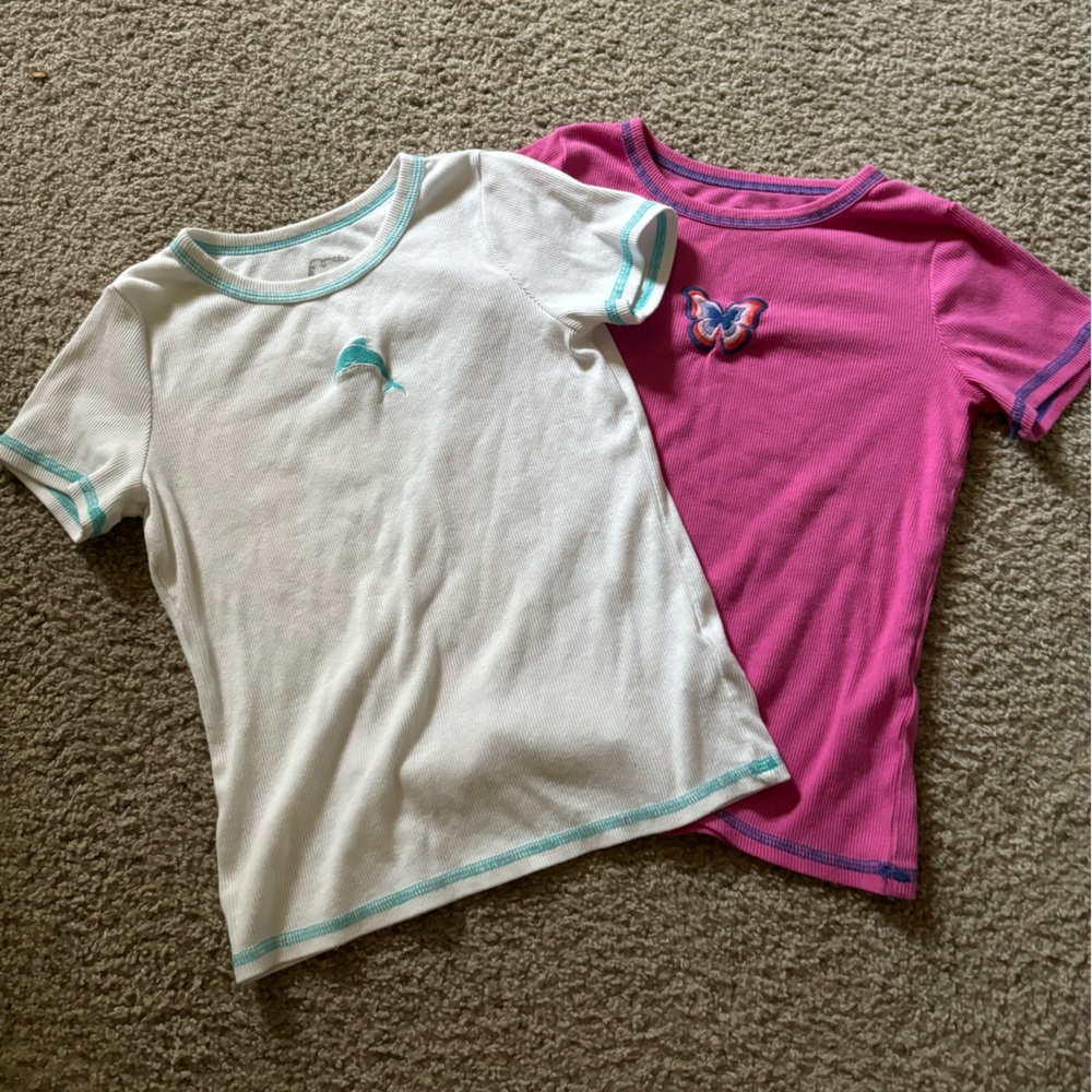Lot Of 2 Girls Tops